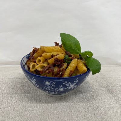 Pastasallad soltorkade tomater 200g/portion