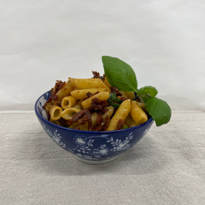 Pastasallad soltorkade tomater 200g/portion
